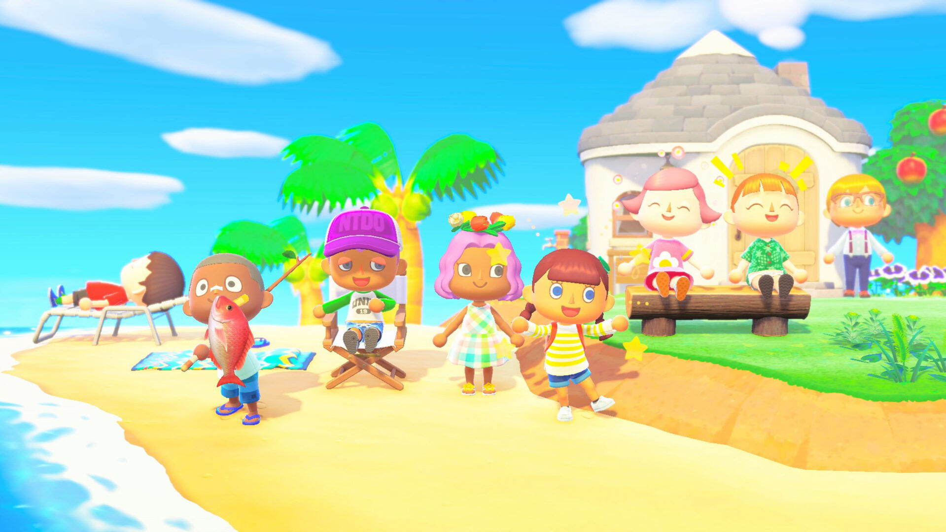 Building islands in "Animal Crossing"